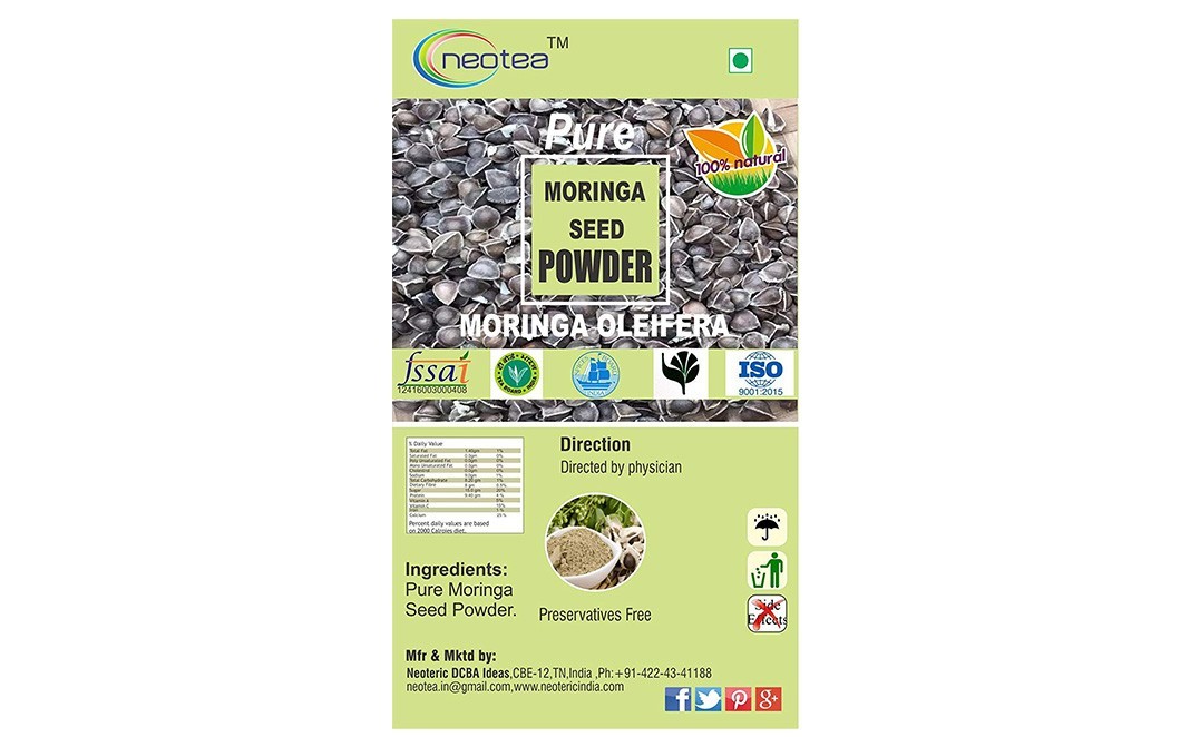 neotea Moringa Seed Powder (Moringa Oleifera)   Pack  300 grams